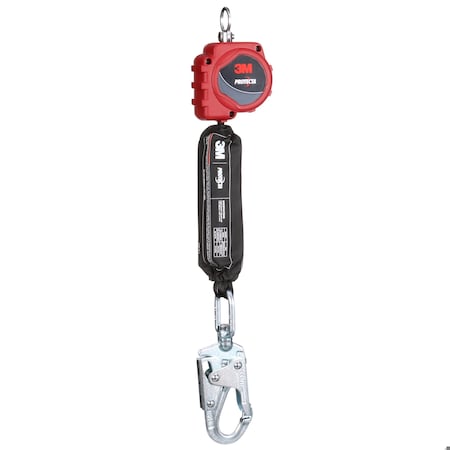 3M Protecta Protecta Self-Retracting Lifeline, 6 ft. Length, Swivel Snap Hook, Steel, 1 Leg(s) 3100504