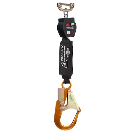 3M Dbi-Sala DBI-SALA Self-Retracting Lifeline, 6 ft. Length, Rebar Hook, Aluminum, 1 Leg(s) 3100560