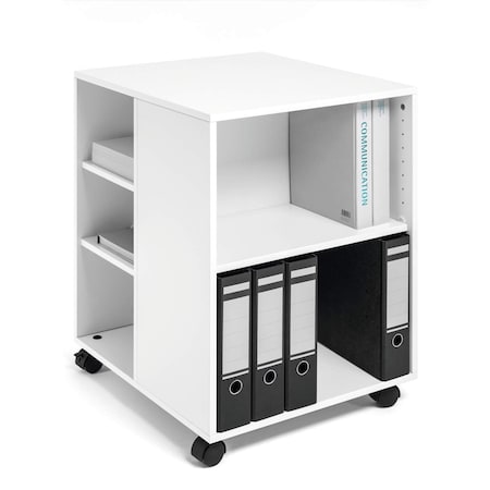 Durable Office Products Multi-Functional Trolley, 3 Tier, 132lb 311302
