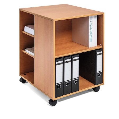 Durable Office Products Multi-Functional Trolley, 3 Tier, 132lb 311347