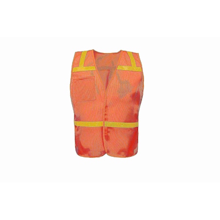 Gss Safety Premium Class 2 Brilliant Vest, Orange 2702-XL