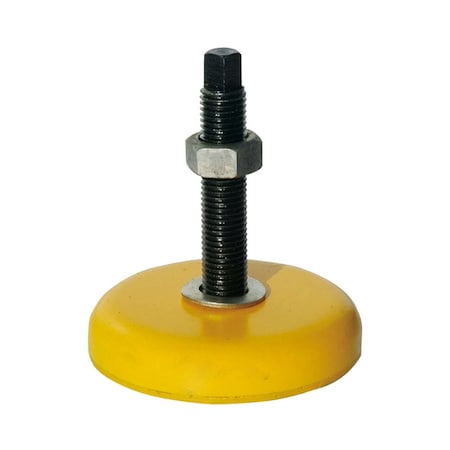 Hhip 880 lbs. Machinery Leveling Mount With Neoprene Base 3129-0300