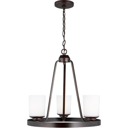 Sea Gull Three Light Chandelier 3130703-710