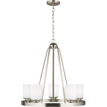 Sea Gull Five Light Chandelier 3130705EN3-962