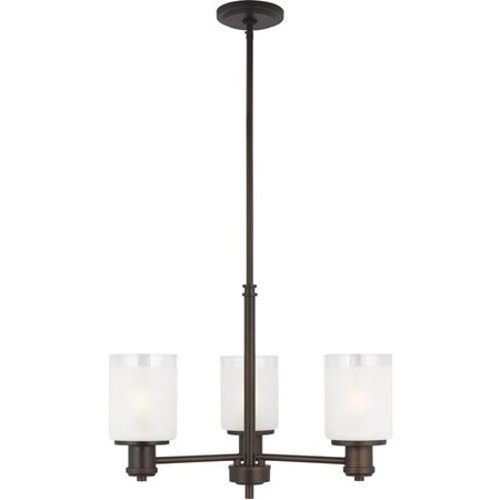 Sea Gull Three Light Chandelier 3139803-710