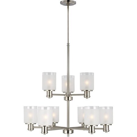Sea Gull Nine Light Chandelier 3139809-962