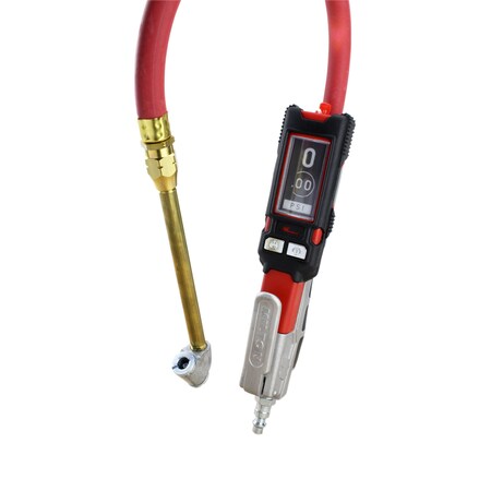 Milton Precision Inflator Gauge, Dgtl 0-160PSI, D S-586E