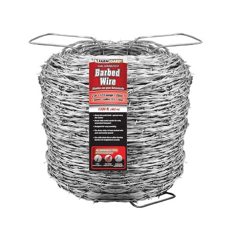 Farmgard BrbdWire, Cls I, 1320 ft., 2 pt., 12-1/2 ga. 317821A