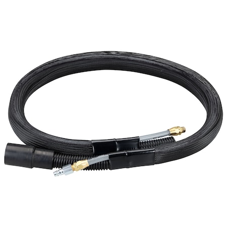 Dynabrade Hose Assembly, 1" Vac, 5/16" Air Hose 31917