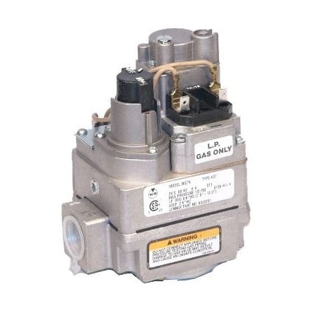 Lennox Dual Valve, Lp, Stp Open, 3/4", 24V, Le60J92 60J92