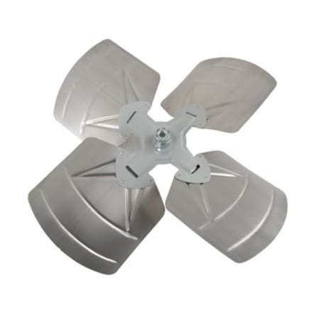 Lennox Fan Blade, 24"Dia, 25Deg, 1/2"Ccw, 4 Bld Fan 23G83