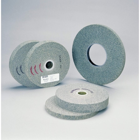 Standard Abrasives Deburring Wheel, 8"x2"x3", 9S, FIN, PK2 7000047131