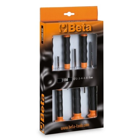 Beta Punches with Handles Set, 6 pcs. 000310420