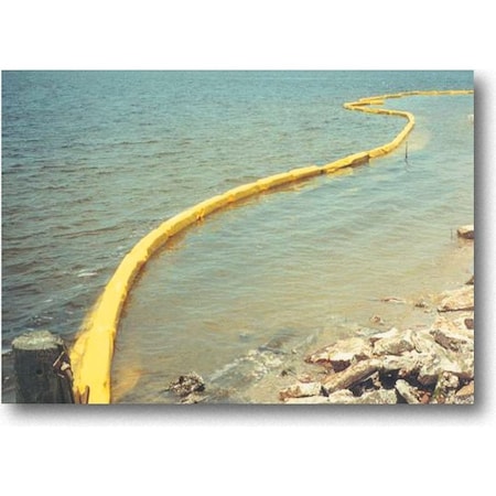 Mutual Industries Turbidity Barrier, Type 2, 5 ft. x 50 ft., Vinyl/Polyester, 50 inch Height, 17 Inch Length, 75 Pounds 3200-8-60