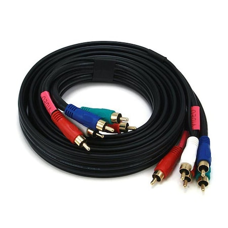 Monoprice RCA Cable, RG-59/U, 5 RCA, 6 ft. 320