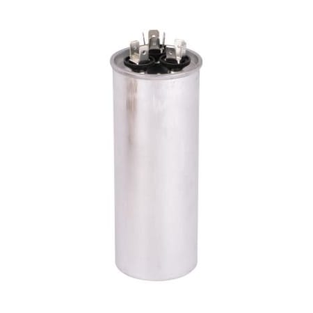 Lennox Rnd Run Capacitor, 45/4Mfd, 440V, Le46W14 46W14