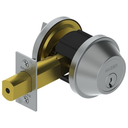 Hager Bright Brass Deadbolt 32153 32153