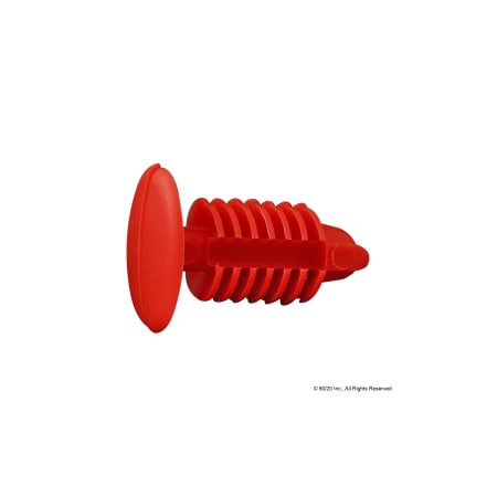 80/20 Push-In Fastener, Plastic 3272RED