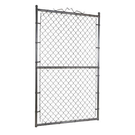 Yardgard Welded Walk Gate, 9 ga., Galvanized, 48x72" 328314A