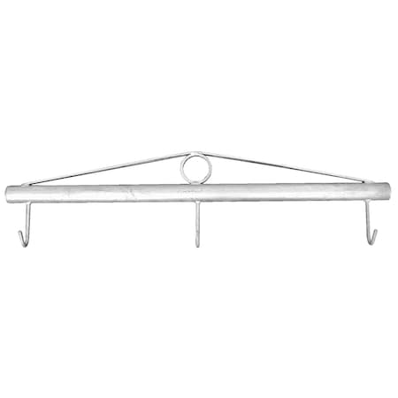 Yardgard Chain Link Stretcher Bar, Steel, 3 Hooks 328753DPT