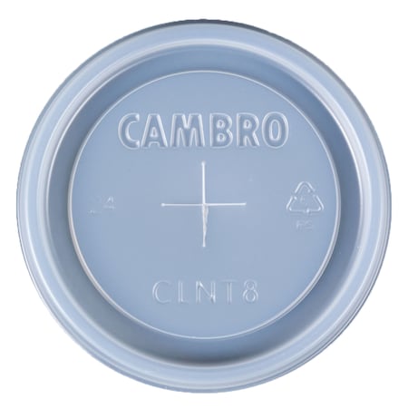 Cambro Disposable Lid fits 8oz. Newport Tumbler EACLNT8190