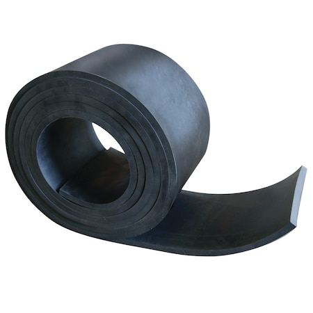 RUBBER-CAL Styrene-Butadiene Sheet - 70A Durometer - 0.187" Thick x 36" Width x 12" Length - Black 32-007-187