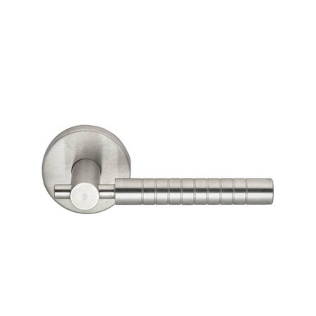 Omnia Stainless Lever Pass 2-3/8" BS T 1-3/4" Door Satin Stainless Steel 33 33/00B.PA32D