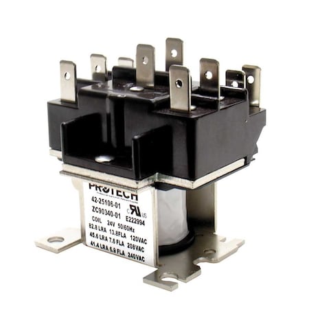 Rheem DPDT Defrost Relay 24V 42-25106-01