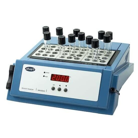 Cole Parmer Digital 3-Block Heater, 130deg.C, 120 V 36610-12