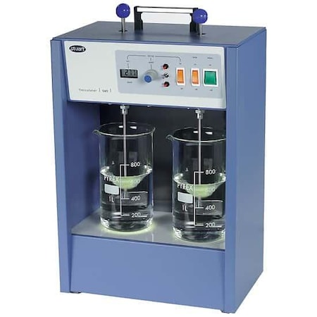 Cole Parmer Flocculation Jar Tester, 2-place, 230 VA 99551-00