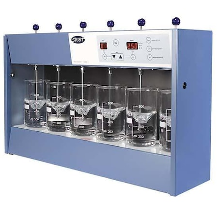 Cole Parmer Flocculation Jar Tester, 6-place, 230 VA 99551-05