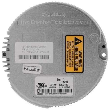 Rheem Eon Ecm Module 3/4 hp Blank 51-104905-00