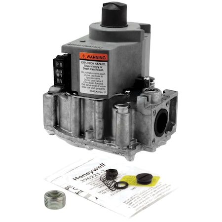 Rheem Wc 1/2"X3/4" Gas Valve 24V, 3.5", 24VAC, 3.5" WC, 3/4" Inlet Size 60-21621-81