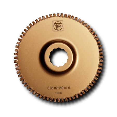 Fein Carbide Round Supercut Blade 4 1/8" Diam 63502189010