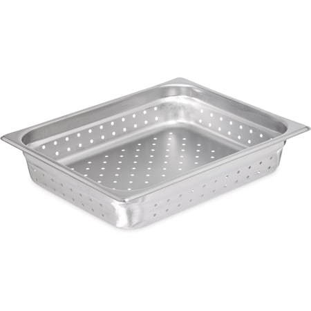 Carlisle Foodservice DuraPan, Hlf Sz, Prf Stm Tbl Pan, 2.5", PK6 607122P