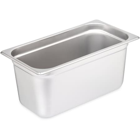 Carlisle Foodservice Lt Ga. SS Steam Table Pan, 1/3, 6", PK6 607136