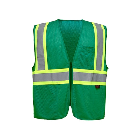 Gss Safety Enchanced Visibility Multi-Color Vest 3136-SM/MD
