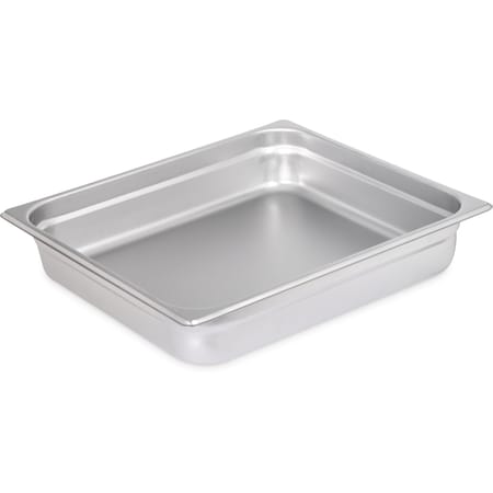 Carlisle Foodservice Lt Ga. SS Steam Table Pan, 2/3, 2.5", PK6 607232
