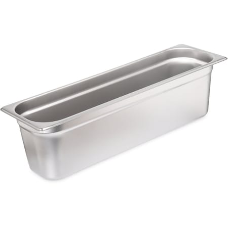 Carlisle Foodservice DuraPan, Hlf Lng, Lt Ga., SS Pan 6", PK6 60700HL6