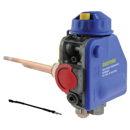 Rheem Nat 1/2" Gas Valve 7"Wc, Natural Gas, 7" WC, 1/2" Inlet Size SP20303A