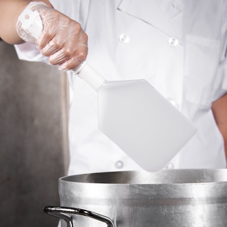 Carlisle Foodservice Spatula w/Plastic Handle, 13.5", PK6 4035100