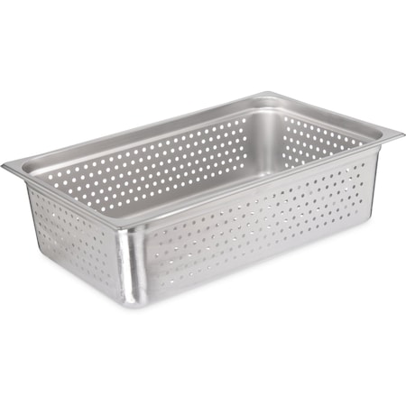 Carlisle Foodservice DuraPan, Full, Prfrt Stm Tbl Pan, 6", PK6 607006P