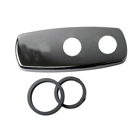 Sloan Trim Plate Double Hole, 4" MIX101A