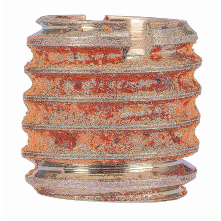 Bondsert Self Locking Thread Insert, 18-8 Stainless Steel, 10 PK 3320-6.00TWMSS