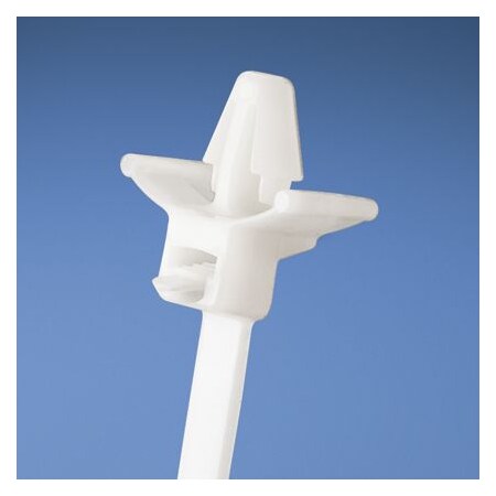Panduit Cable Tie, 5-1/2 in L, 1-3/4 in Max Bundle Dia., Natural, Nylon 6/6, 50 lb Strength, 100 PK PRWP1S-C
