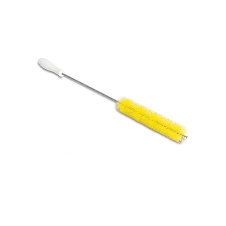 Malish Wire Brush, Yellow, 11 in L Overall, 6 PK 33402