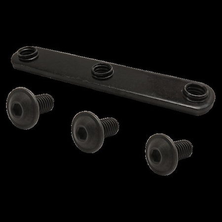 80/20 5/16"-18 Socket Head Cap Screw, Button Flanged, Black Zinc Plated Steel, 11/16 in Length 3357