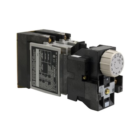 Square D NEMA Cntrl Timing Relay, 0 NO, off delay 8501XO00XTD1V02