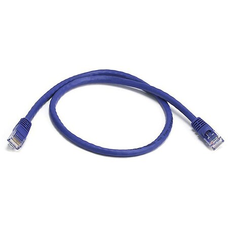 Monoprice Ethernet Cable, Cat 5e, Purple, 2 ft. 3371