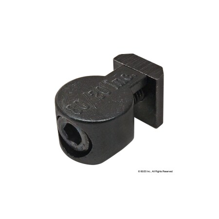 80/20 AnchrFastenerAssmbly, Zinc, Blk, 1/2x9/16in 3392